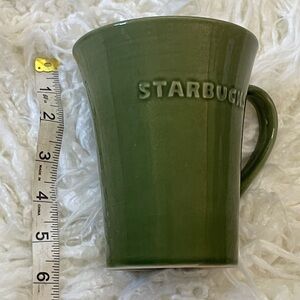 Final Sale Green Starbucks Coffee Mug